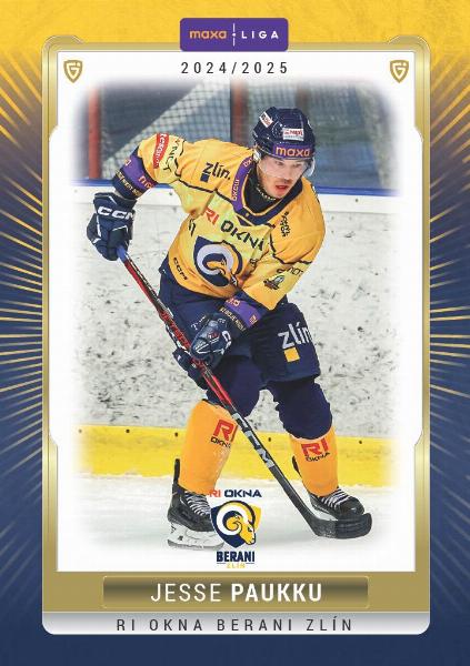Paukku Jesse 24-25 GOAL Cards Maxa liga #ZLI-14