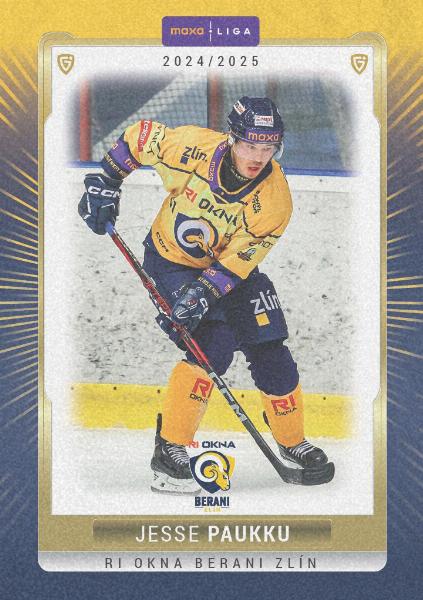 Paukku Jesse 24-25 GOAL Cards Maxa liga Sand #ZLI-14