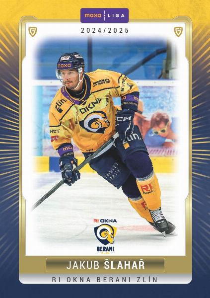 Šlahař Jakub 24-25 GOAL Cards Maxa liga #ZLI-15