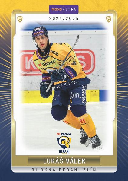 Válek Lukáš 24-25 GOAL Cards Maxa liga #ZLI-17