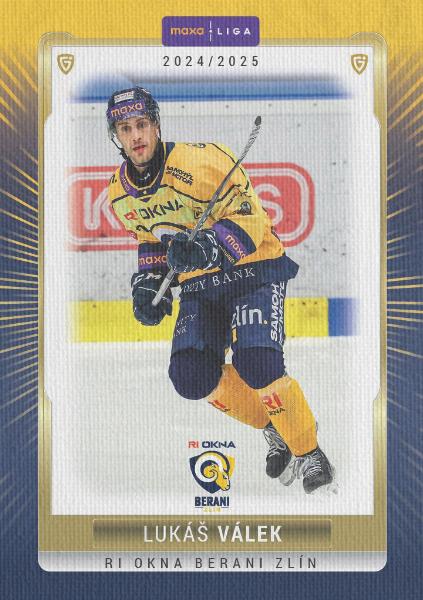 Válek Lukáš 24-25 GOAL Cards Maxa liga Canvas #ZLI-17