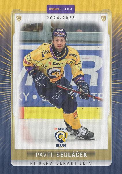Sedláček Pavel 24-25 GOAL Cards Maxa liga Canvas #ZLI-18