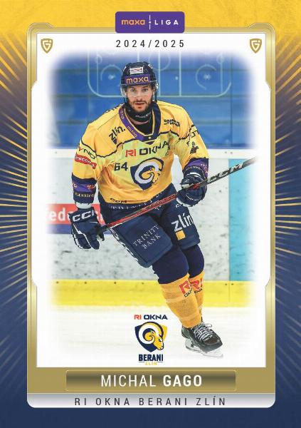 Gago Michal 24-25 GOAL Cards Maxa liga #ZLI-19