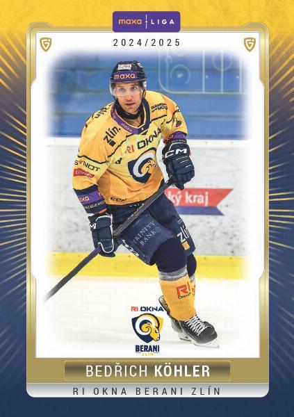 Köhler Bedřich 24-25 GOAL Cards Maxa liga #ZLI-20