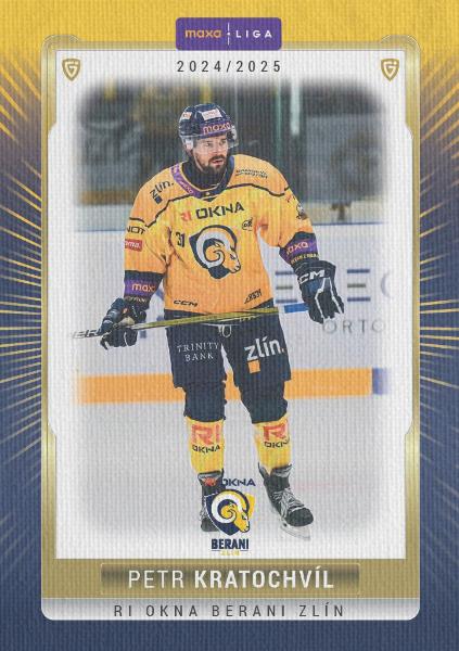 Kratochvíl Petr 24-25 GOAL Cards Maxa liga Canvas #ZLI-24