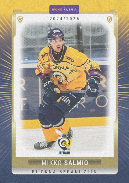 Salmio Mikko 24-25 GOAL Cards Maxa liga Sand #ZLI-25
