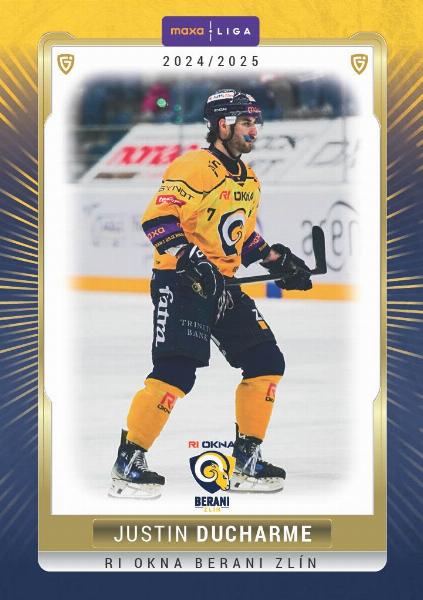 Ducharme Justin 24-25 GOAL Cards Maxa liga #ZLI-28