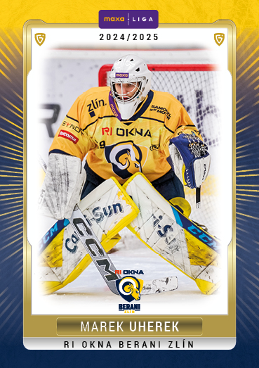 Uherek Marek 24-25 GOAL Cards Maxa liga #ZLI-32