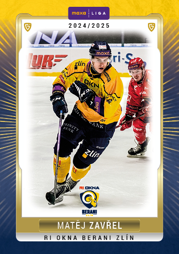 Zavřel Matěj 24-25 GOAL Cards Maxa liga #ZLI-33