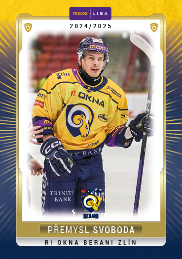 Svoboda Přemysl 24-25 GOAL Cards Maxa liga #ZLI-36