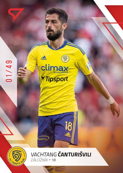 Tchanturishvili Vakhtang 22-23 Fortuna Liga Red #145