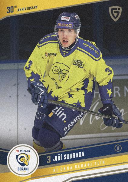 Suhrada Jiří 24-25 GOAL Cards Maxa liga 30 let od Finále Sand #ZL-01