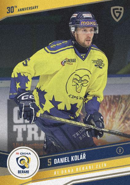 Kolář Daniel 24-25 GOAL Cards Maxa liga 30 let od Finále Sand #ZL-02