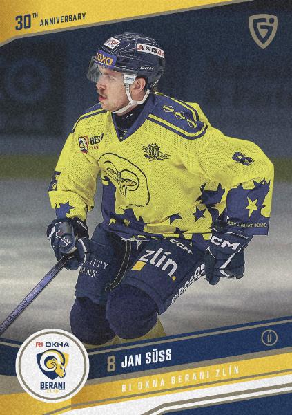 Süss Jan 24-25 GOAL Cards Maxa liga 30 let od Finále Sand #ZL-03