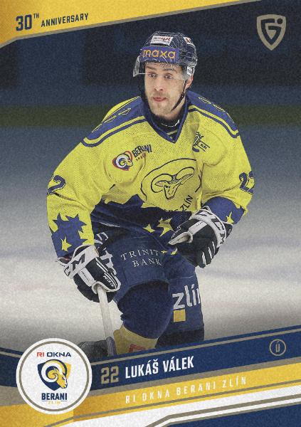 Válek Lukáš 24-25 GOAL Cards Maxa liga 30 let od Finále Sand #ZL-06
