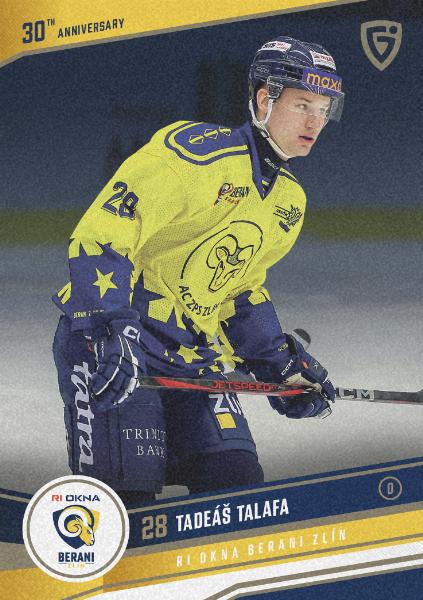 Talafa Tadeáš 24-25 GOAL Cards Maxa liga 30 let od Finále Sand #ZL-08