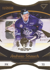 Štrauch Andreas 17-18 Tipsport Liga Zlatá prilba #ZP3