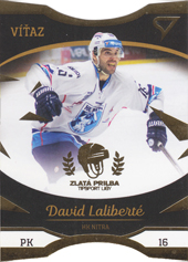 Laliberté David 17-18 Tipsport Liga Zlatá prilba #ZP6