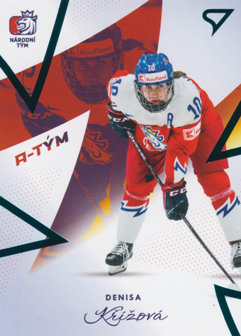 Křížová Denisa 2024 Hokejové Česko Národní tým žen #ZR-09
