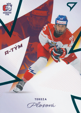 Plosová Tereza 2024 Hokejové Česko Národní tým žen #ZR-15