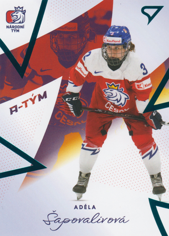Šapovalivová Adéla 2024 Hokejové Česko Národní tým žen #ZR-17