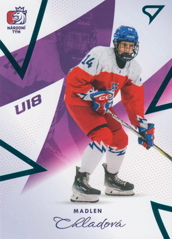 Chladová Madlen 2024 Hokejové Česko Národní tým žen #ZR-21