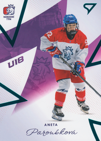 Paroubková Aneta 2024 Hokejové Česko Národní tým žen #ZR-22