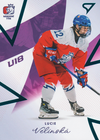 Velinská Lucie 2024 Hokejové Česko Národní tým žen #ZR-23