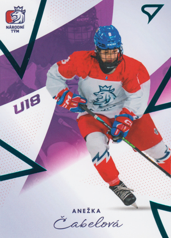 Čabelová Anežka 2024 Hokejové Česko Národní tým žen #ZR-24