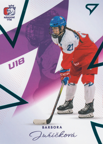 Juříčková Barbora 2024 Hokejové Česko Národní tým žen #ZR-25