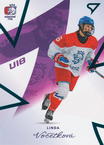 Vocetková Linda 2024 Hokejové Česko Národní tým žen #ZR-27