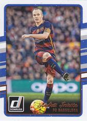 Iniesta Andrés 16-17 Panini Donruss #22