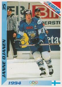 Ojanen Janne 1994 Finnish Jää Kiekko #35
