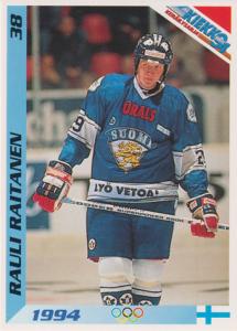 Raitanen Rauli 1994 Finnish Jää Kiekko #38