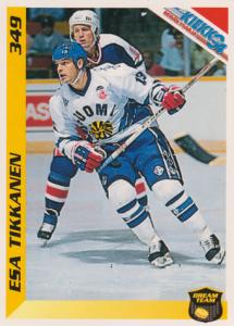 Tikkanen Esa 1994 Finnish Jää Kiekko Dream Team #349