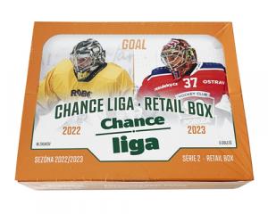 2022-23 GOAL Cards Chance liga II.série Retail box