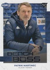 Martinec Patrik 22-23 Tipsport Extraliga Bench Boss #BB-13