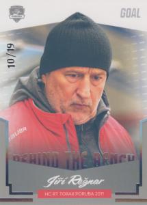 Režnar Jiří 23-24 GOAL Cards Chance liga Behind the Bench Silver #BB-10