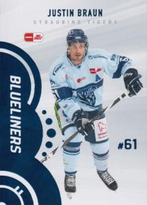 Braun Justin 23-24 Playercards DEL Blueliners #BL-13