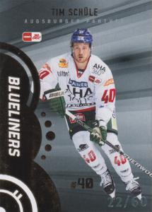 Schüle Tim 23-24 Playercards DEL Blueliners Gold #BL-01