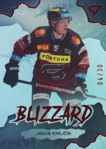 Krejčík Jakub 22-23 Tipsport Extraliga Blizzard Limited Level 2 #BL-04