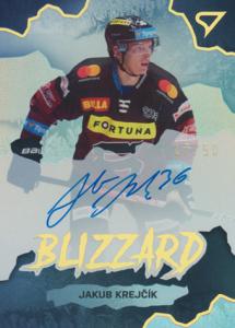 Krejčík Jakub 22-23 Tipsport Extraliga Blizzard Auto #BLS-JK