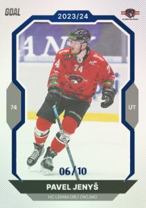 Jenyš Pavel 23-24 GOAL Cards Chance liga Blue #397