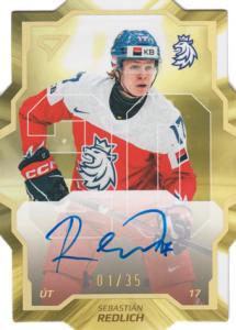 Redlich Sebastián 2024 Hokejové Česko Team 20 Auto #CDS-SR