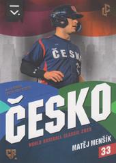 Menšík Matěj 2023 LC Czech Baseball Extraleague Česko 2023 #T-15