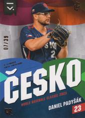 Padyšák Daniel 2023 LC Czech Baseball Extraleague Česko 2023 Leather #T-21