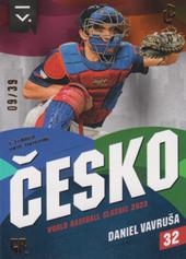 Vavruša Daniel 2023 LC Czech Baseball Extraleague Česko 2023 Leather #T-29