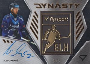 Mikuš Juraj 24-25 Tipsport Extraliga Dynasty Gold Logo Auto #DYS-JM Mikuš Juraj 24-25 Tipsport Extraliga Dynasty Gold Logo Auto #DYS-JM