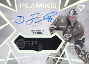 Frodl Dominik 24-25 Tipsport Extraliga Flaming Stick Auto #FS-DF