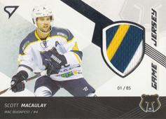 Macauley Scott 18-19 Tipsport Liga Game Jersey #J12